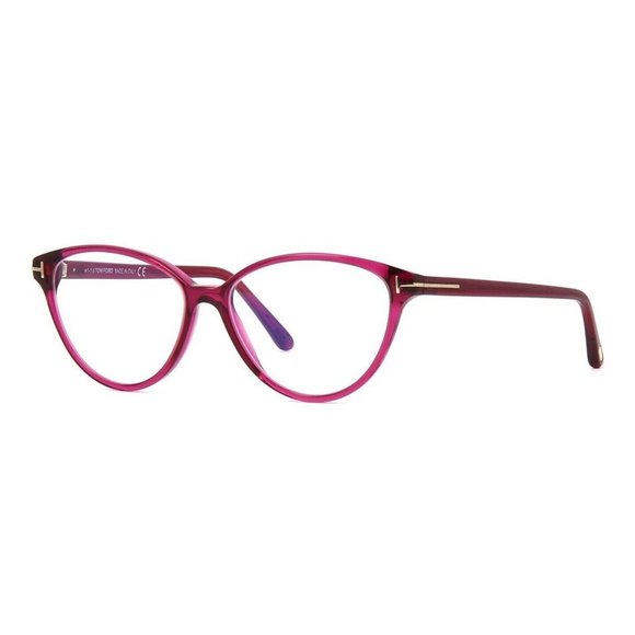 Tom ford Women's Cat Eye Demo Lens Eyeglasses FT5545 075